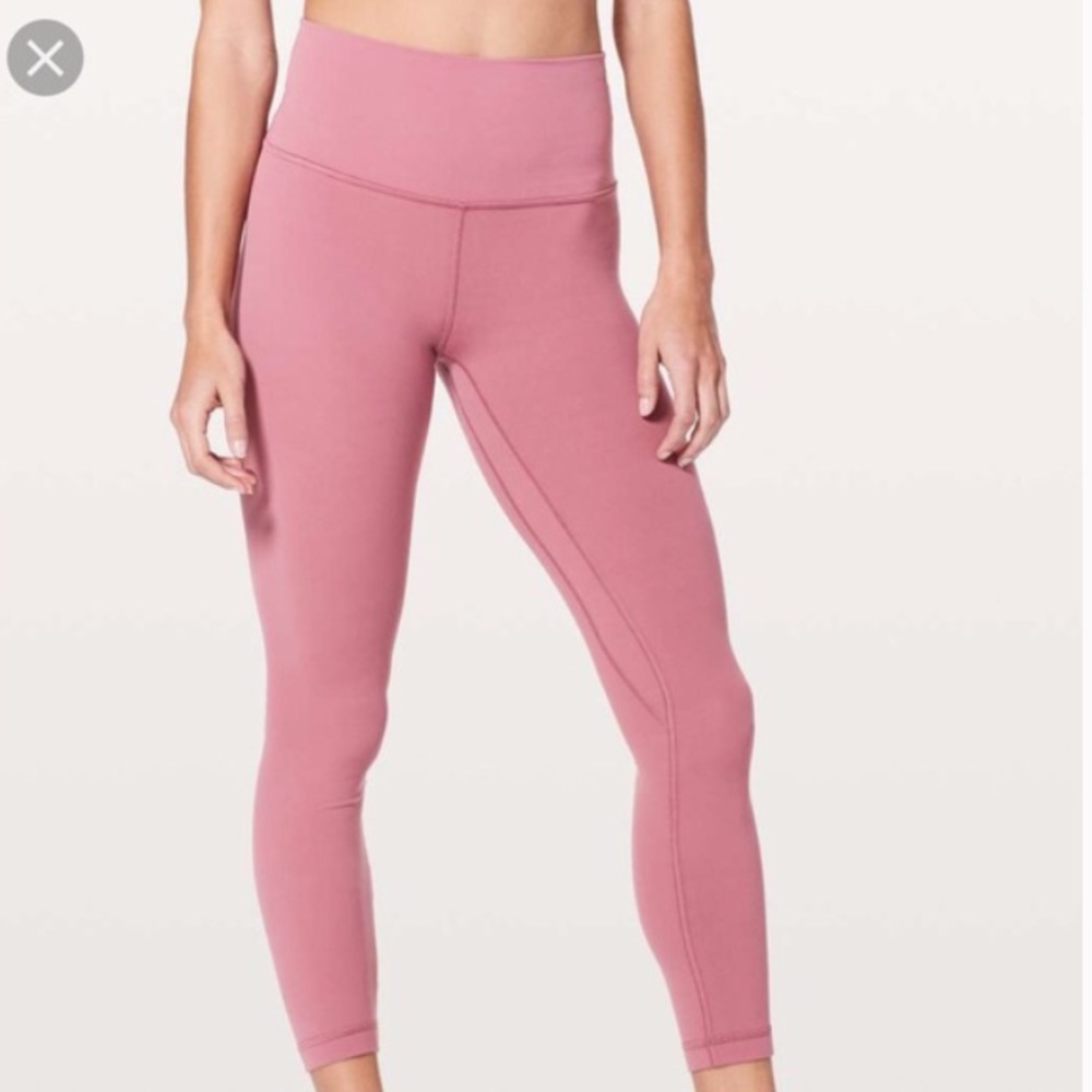 Lululemon Align Pant II 25” in Moss Rose - size 2